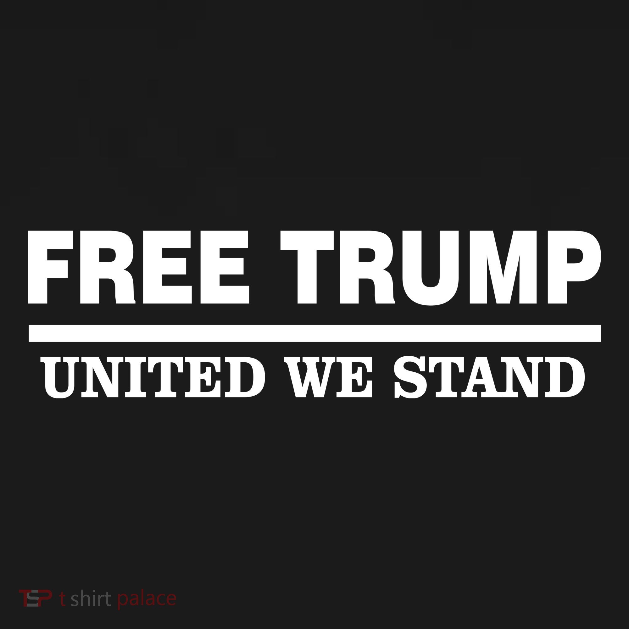 Free Trump United We Stand President Trump Supportive Women's Hoodie