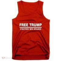 Free Trump United We Stand President Trump Supportive Tank Top thumb 0