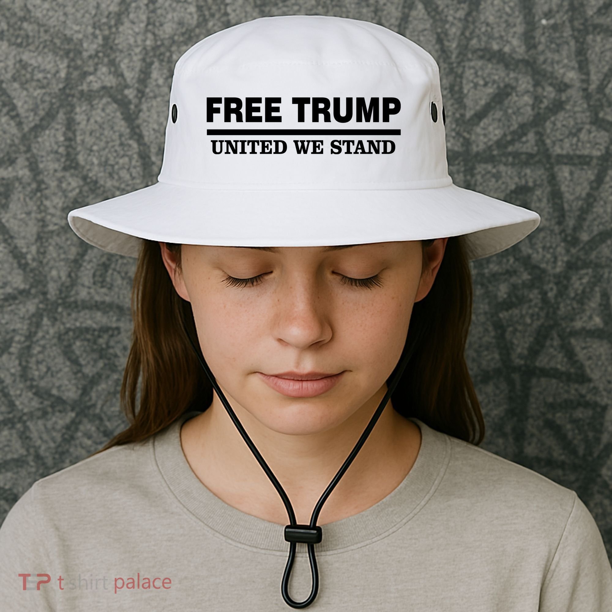 Free Trump United We Stand Bucket Hat