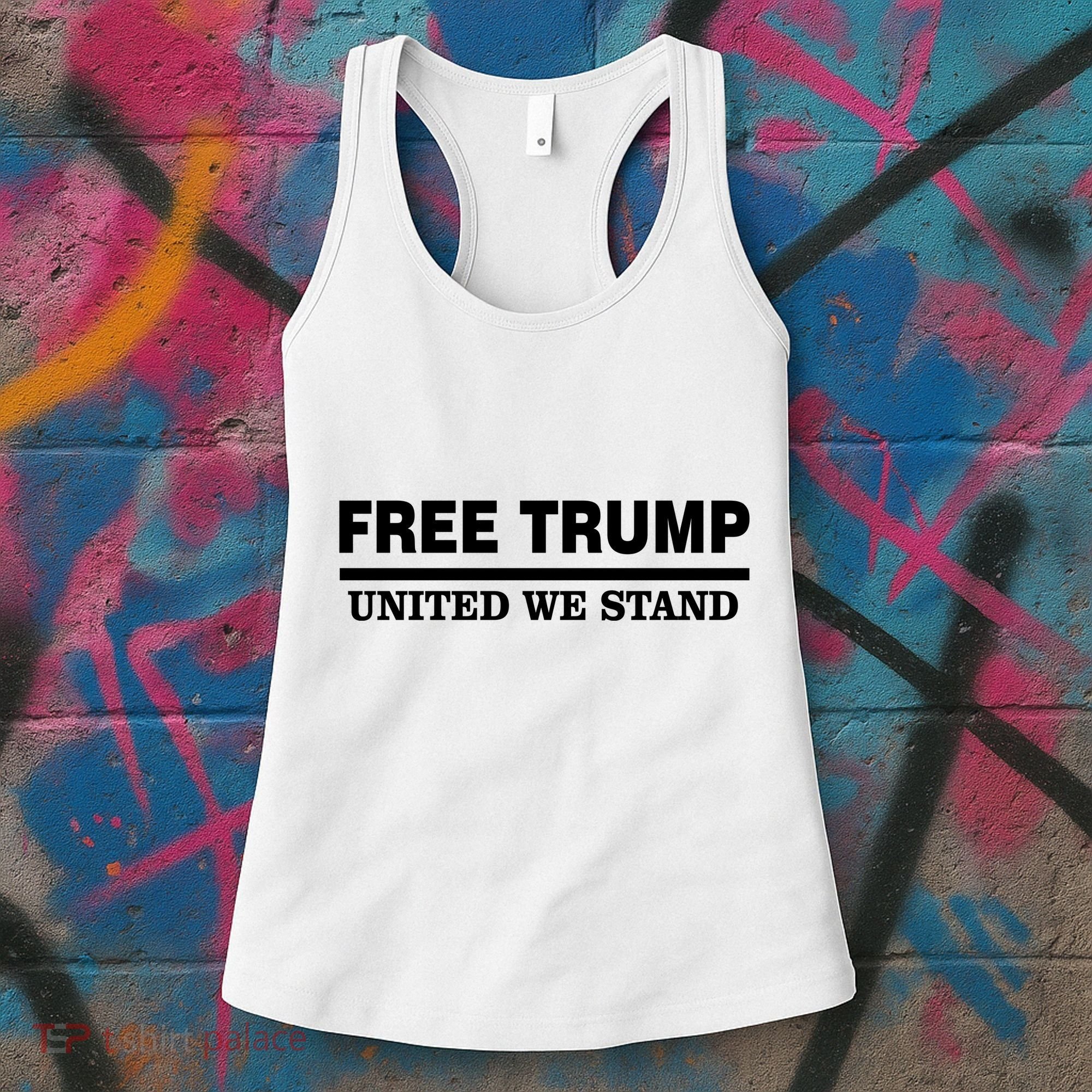 Free Trump United We Stand Women's Tank Top