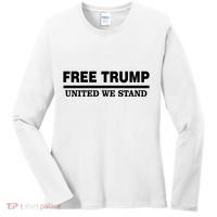 Free Trump United We Stand Women's Long Sleeve Shirt thumb 0