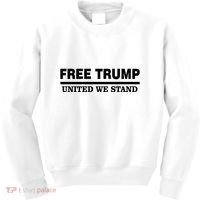 Free Trump United We Stand Kids Sweatshirt thumb 0