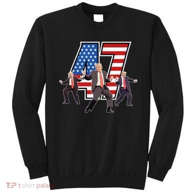 Funny Trump Victory Dance 47th President Dancing Sweatshirt