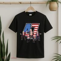 Funny Trump Victory Dance 47th President Dancing T-Shirt thumb 2