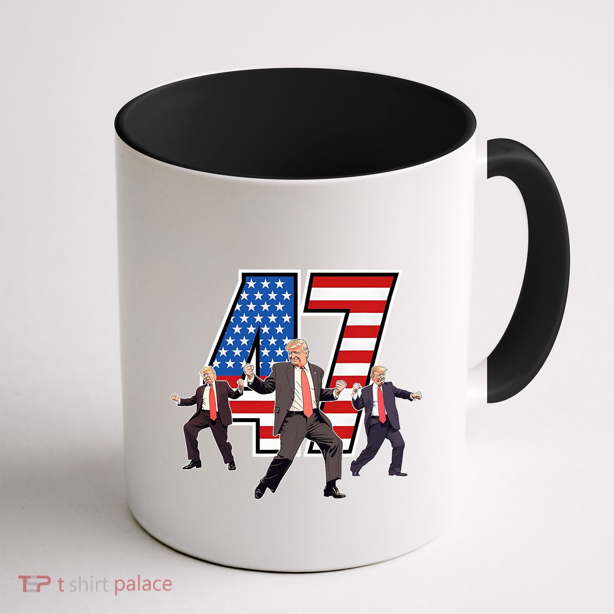 Funny Trump Victory Dance 47th President Dancing Coffee Mug