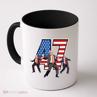 Funny Trump Victory Dance 47th President Dancing Coffee Mug