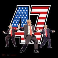 Funny Trump Victory Dance 47th President Dancing Coffee Mug thumb 5