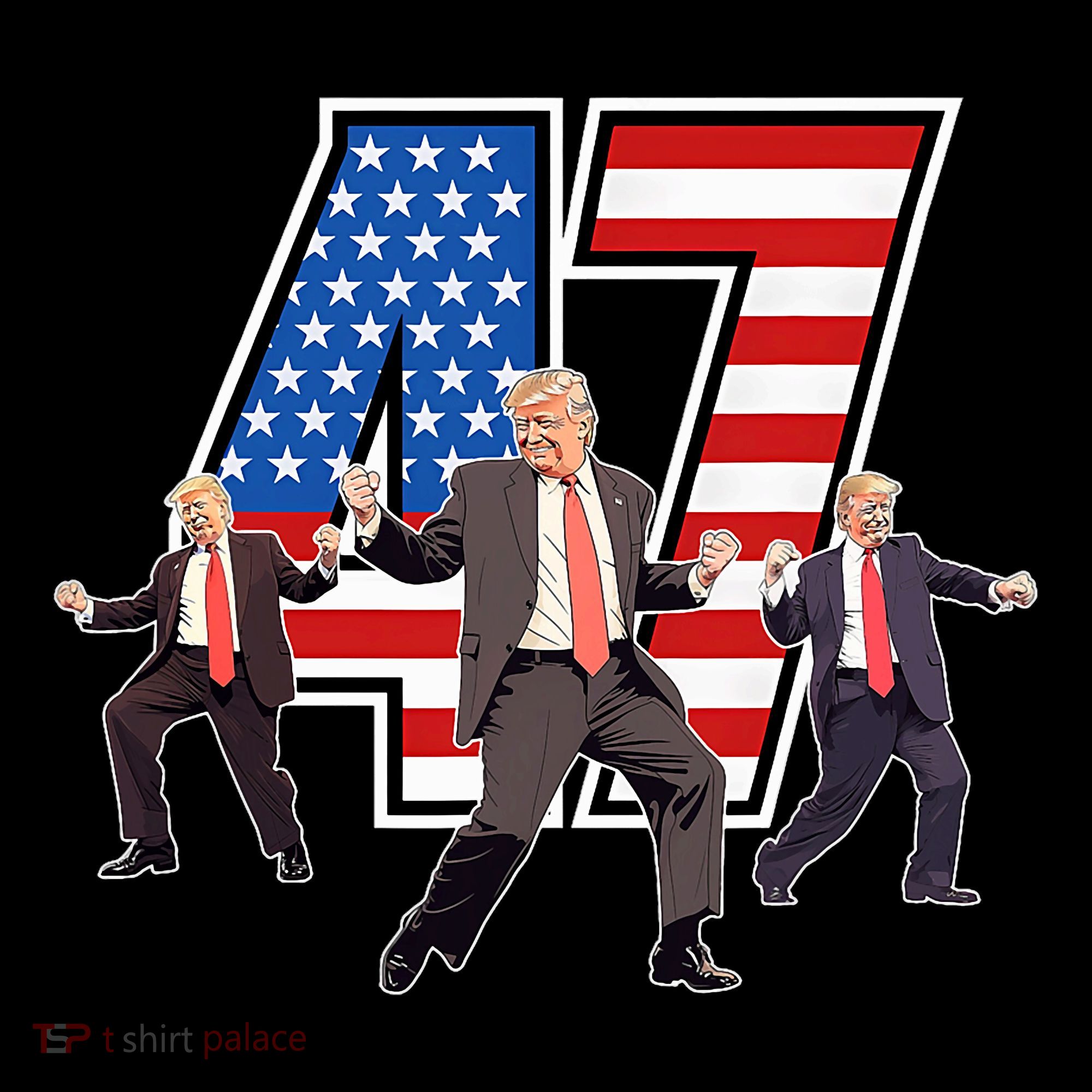 Funny Trump Victory Dance 47th President Dancing Coffee Mug