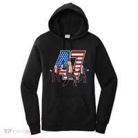 Funny Trump Victory Dance 47th President Dancing Women's Hoodie thumb 0