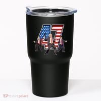 Funny Trump Victory Dance 47th President Dancing Tumbler thumb 0