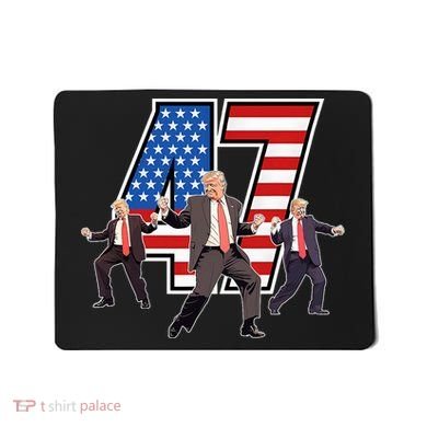 Funny Trump Victory Dance 47th President Dancing Mousepad