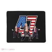 Funny Trump Victory Dance 47th President Dancing Mousepad thumb 0