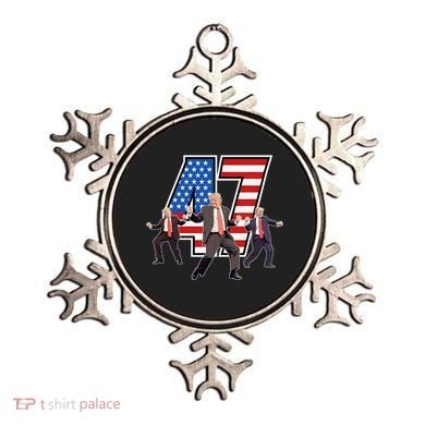 Funny Trump Victory Dance 47th President Dancing Ornament