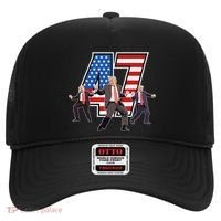 Funny Trump Victory Dance 47th President Dancing Hat thumb 0
