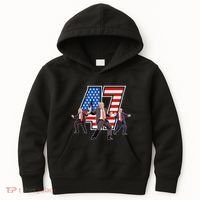 Funny Trump Victory Dance 47th President Dancing Kids Hoodie thumb 0