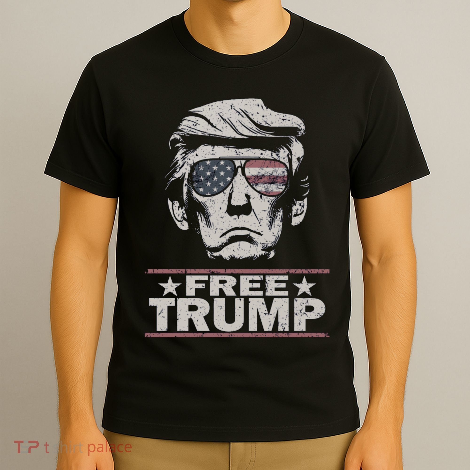 Free Trump Vintage Pro Donald T-Shirt