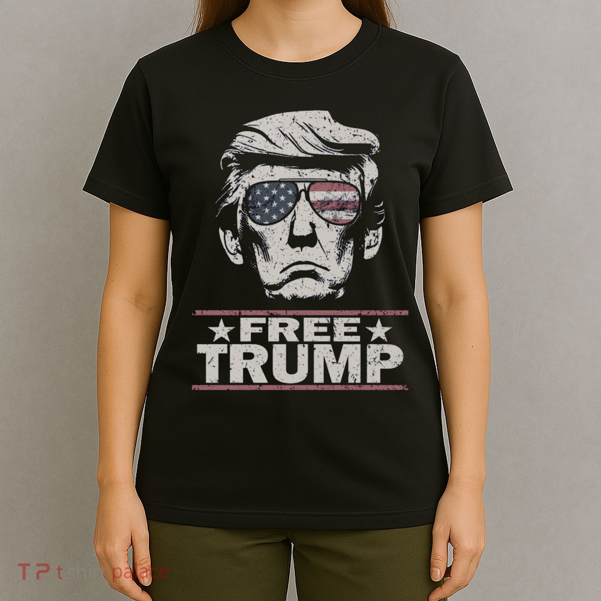 Free Trump Vintage Pro Donald T-Shirt
