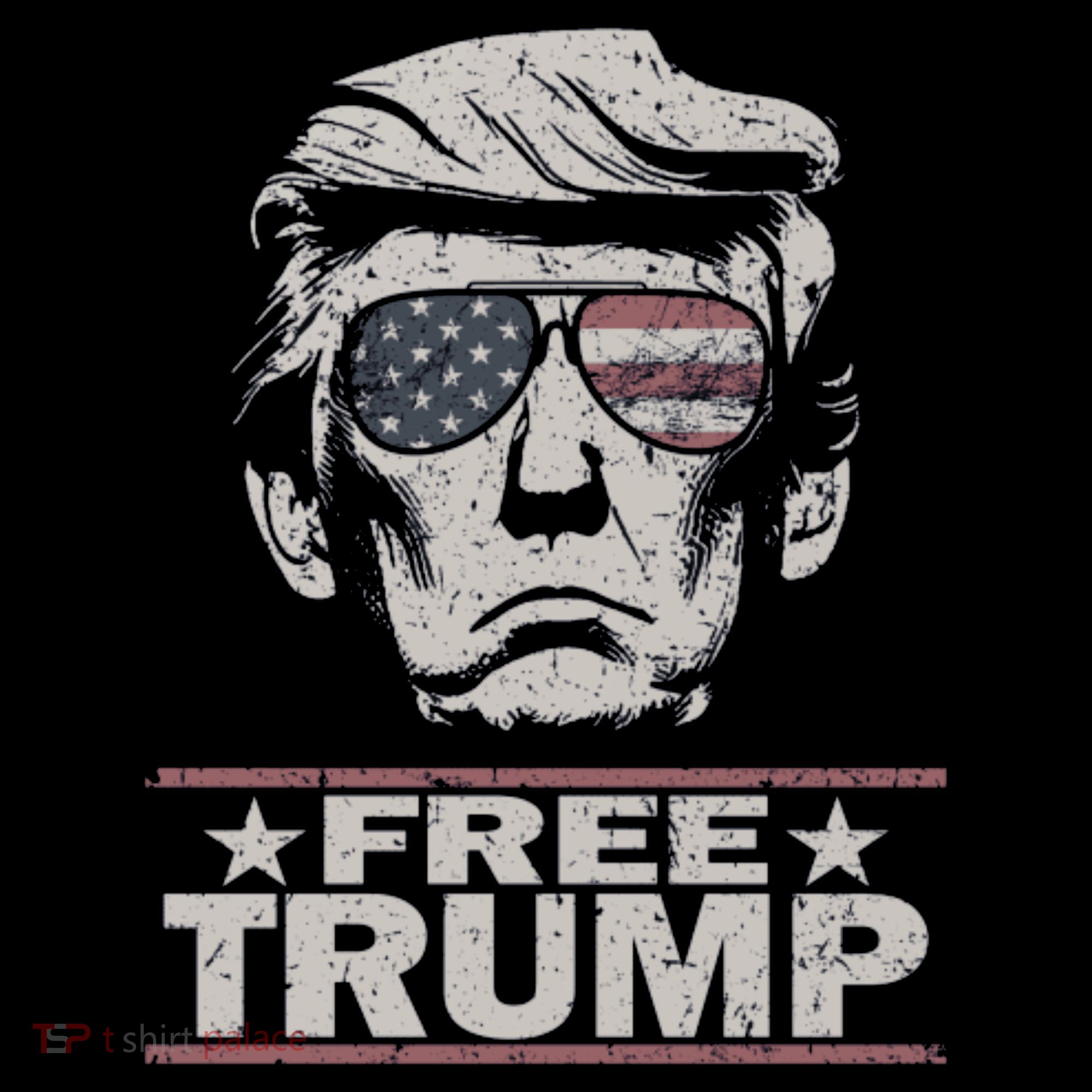Free Trump Vintage Pro Donald T-Shirt
