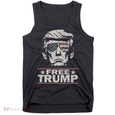 Free Trump Vintage Pro Donald Tank Top