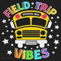 Field Trip Vibes Field Day School Bus Yellow Teacher Student Beanie thumb 2