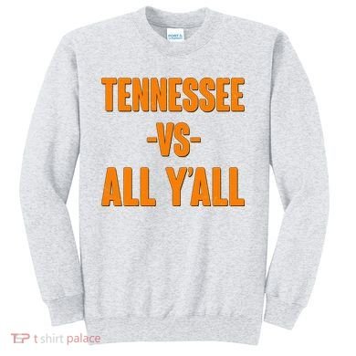 Funny Tennessee VS All Y'all Sweatshirt