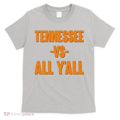 Funny Tennessee VS All Y'all T-Shirt