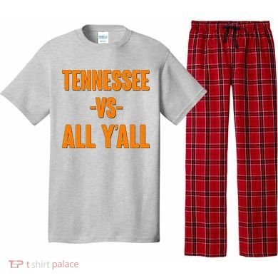 Funny Tennessee VS All Y'all Pajama Set