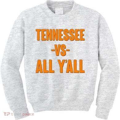Funny Tennessee VS All Y'all Kids Sweatshirt