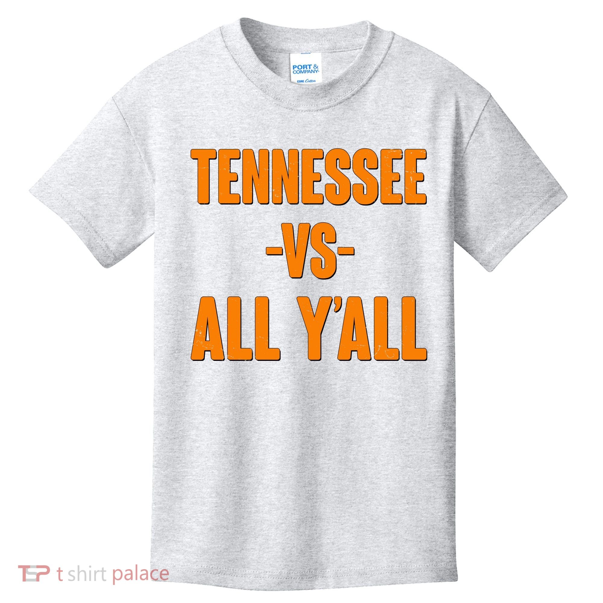 Funny Tennessee VS All Y'all Kids T-Shirt