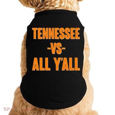 Funny Tennessee VS All Y'all Doggie Tank