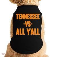 Funny Tennessee VS All Y'all Doggie Tank thumb 0