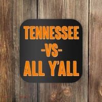 Funny Tennessee VS All Y'all Coaster thumb 0