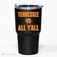 Funny Tennessee VS All Y'all Tumbler thumb 0