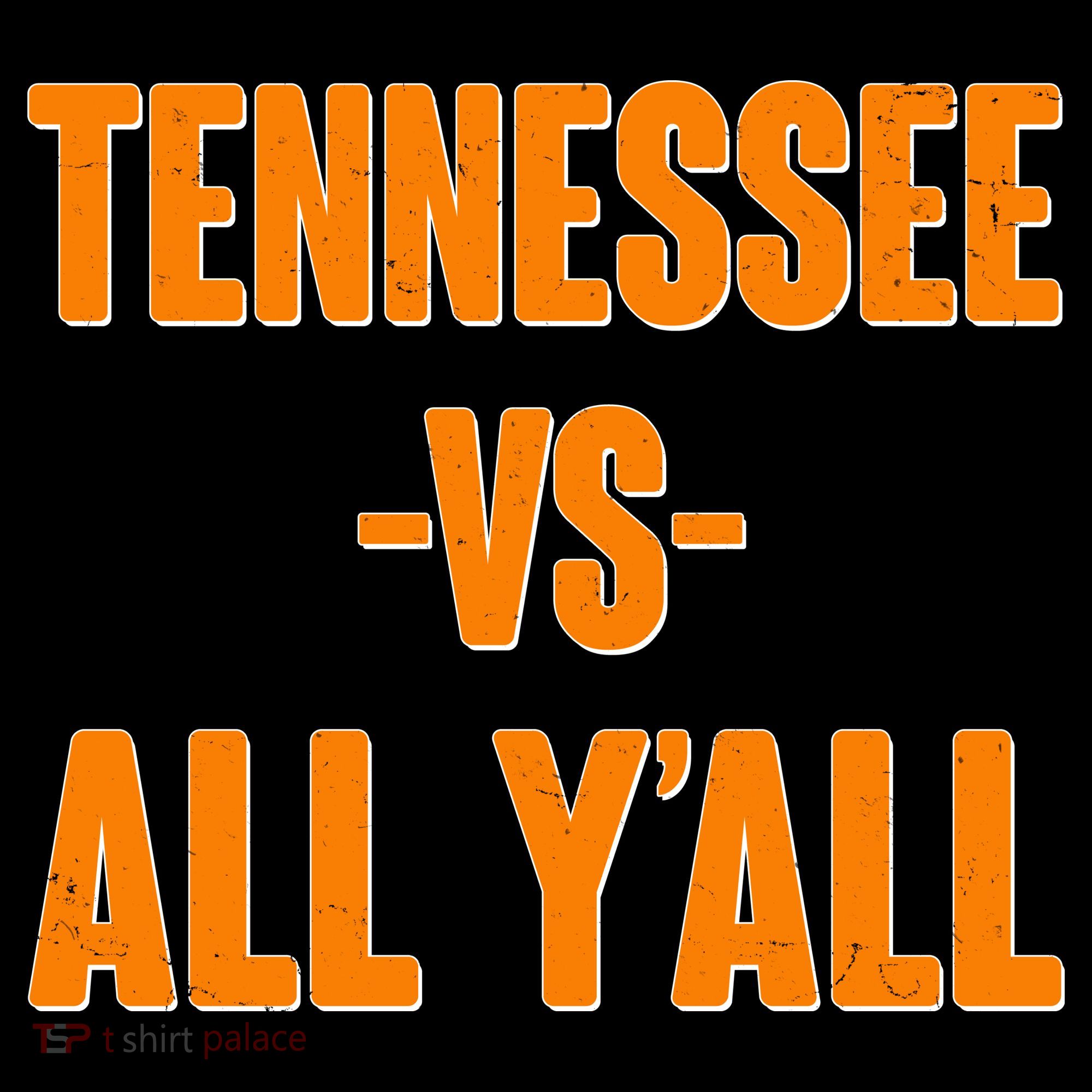 Funny Tennessee VS All Y'all Mousepad