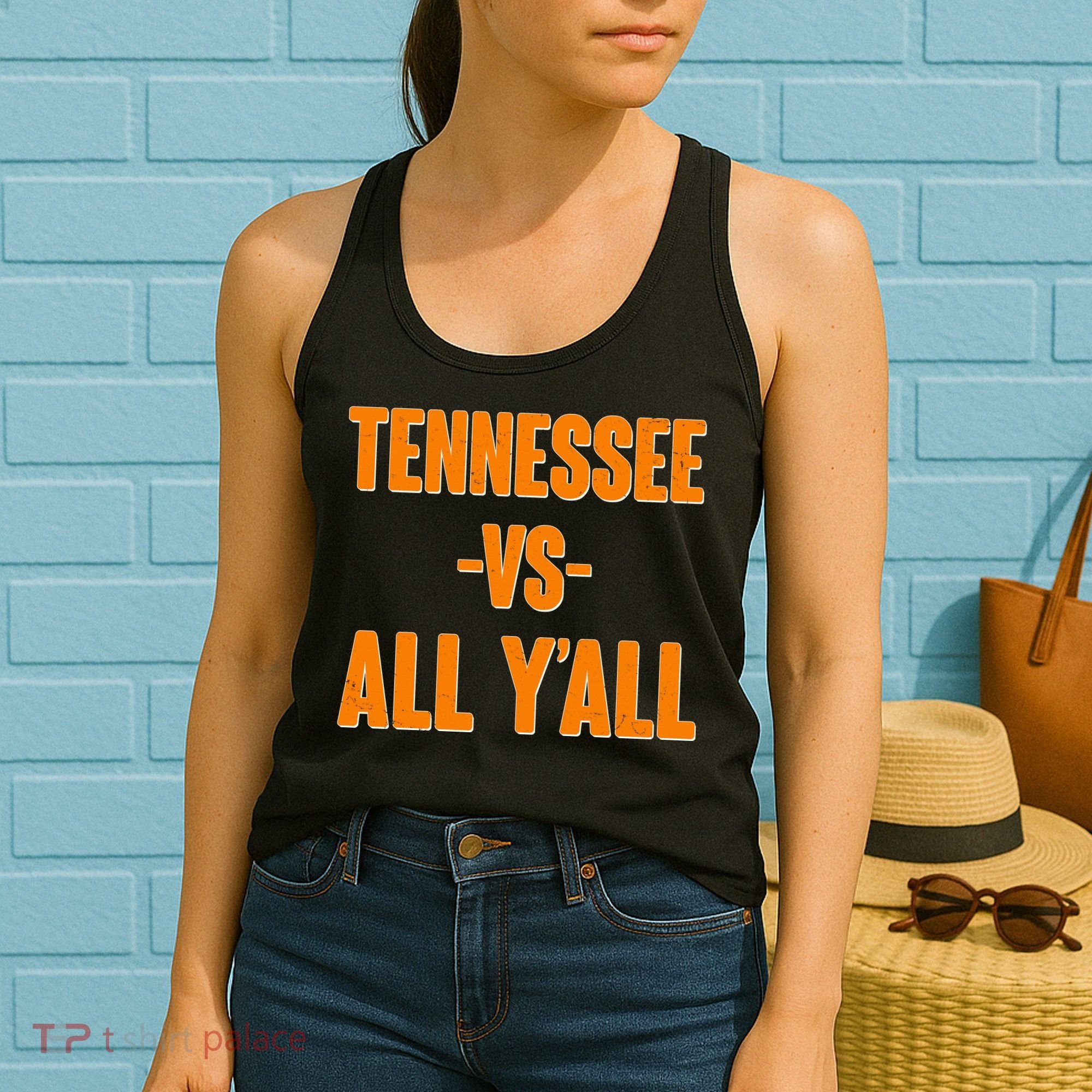 Funny Tennessee VS All Y'all Women's Tank Top
