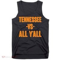 Funny Tennessee VS All Y'all Tank Top thumb 0