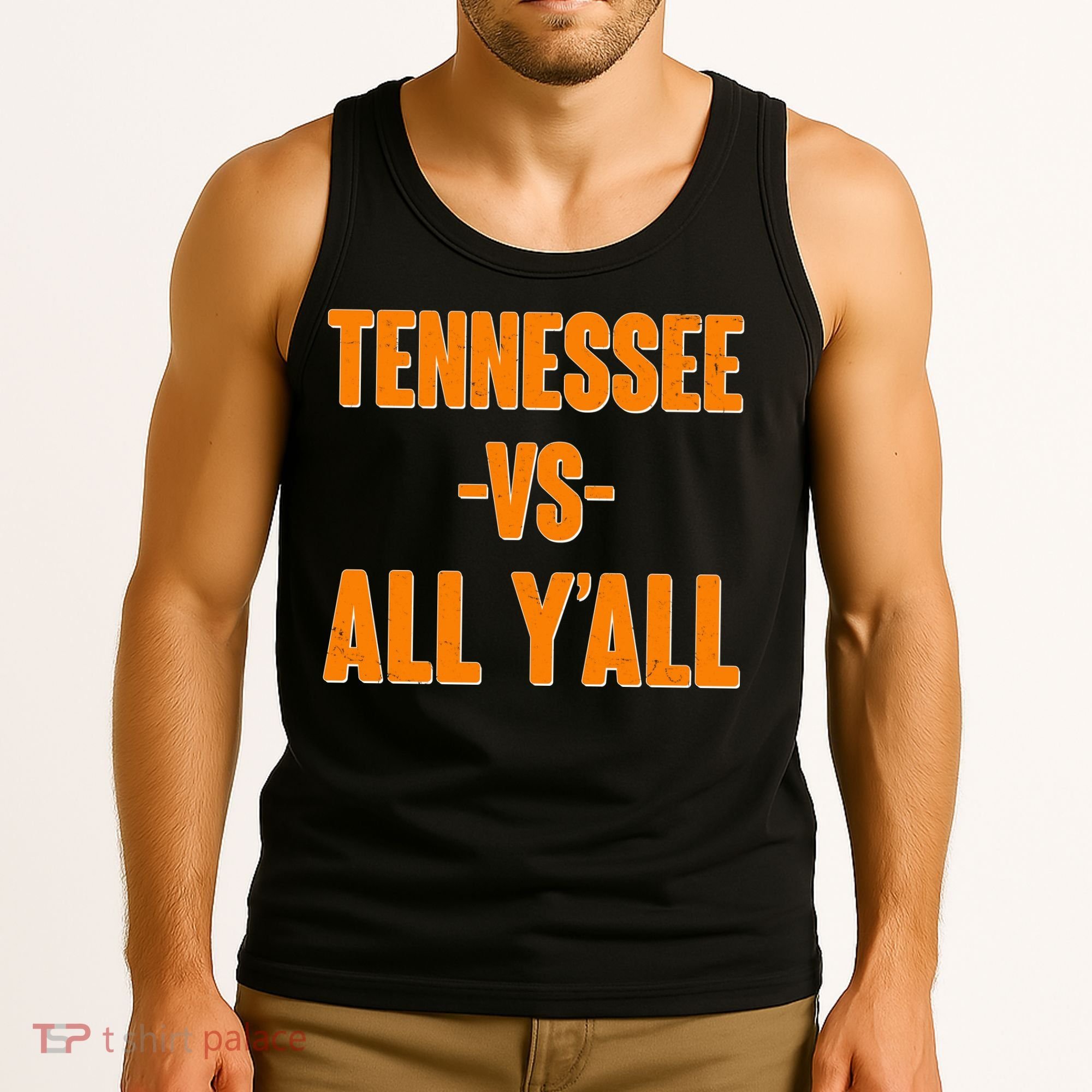Funny Tennessee VS All Y'all Tank Top