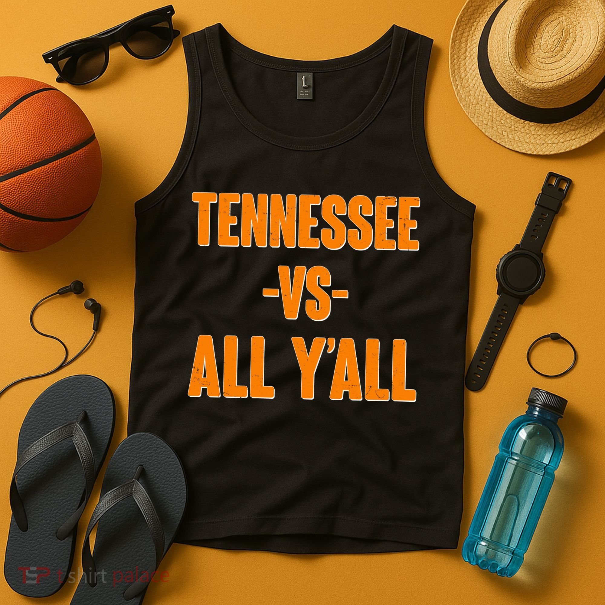 Funny Tennessee VS All Y'all Tank Top