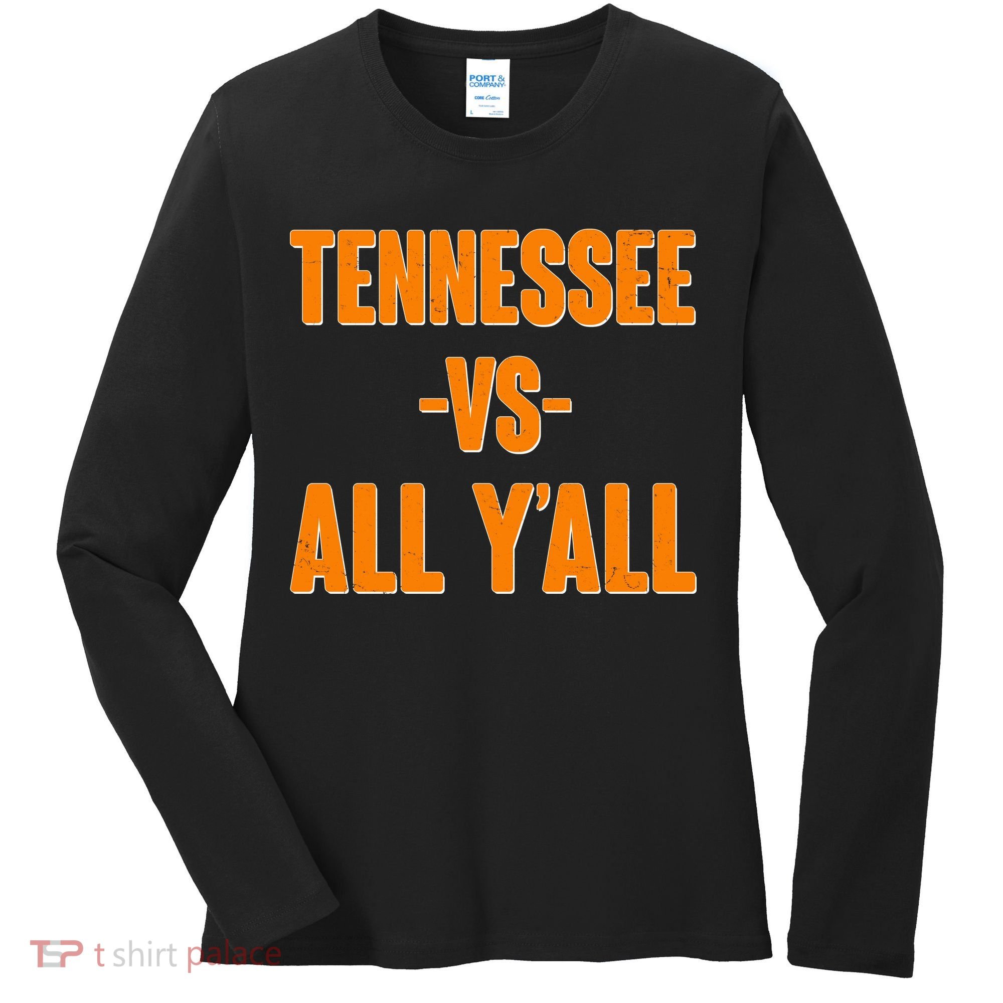 Funny Tennessee VS All Y'all Women's Long Sleeve Shirt