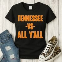 Funny Tennessee VS All Y'all Women's T-Shirt thumb 3