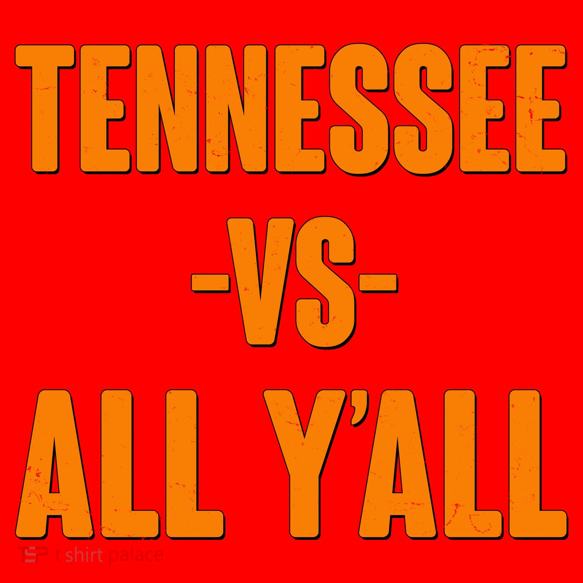 Funny Tennessee VS All Y'all Santa Hat