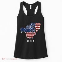 Funny Trump’S Vision Of Usa Map With Canada And Greenland Women's Tank Top thumb 0