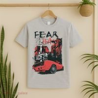 Fear This Vintage Muscle Car Cool City Graphic T-Shirt thumb 2