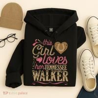 funny Tennessee Walker Horse Gift Tee Walking Hoodie thumb 4