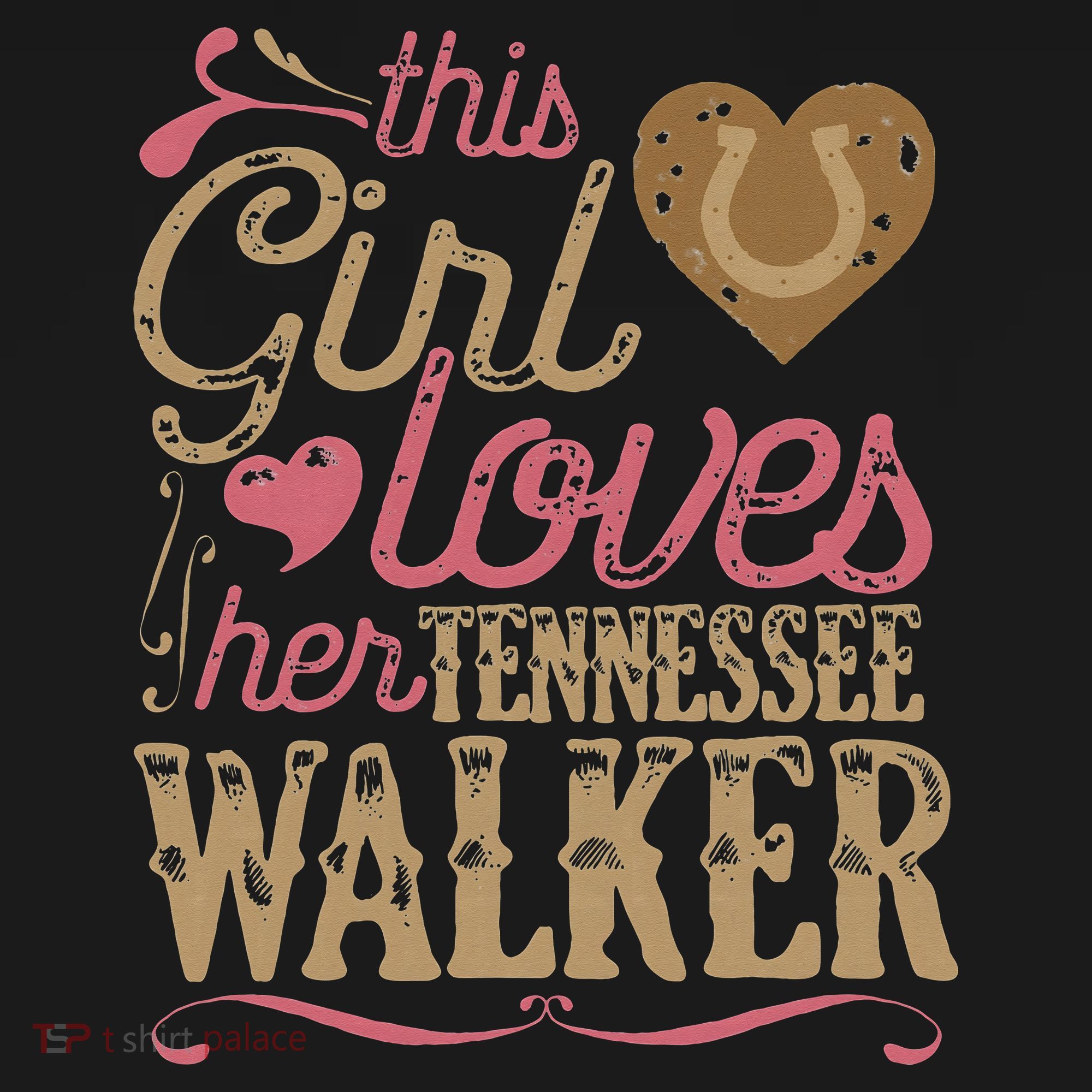 funny Tennessee Walker Horse Gift Tee Walking Long Sleeve Shirt