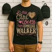 funny Tennessee Walker Horse Gift Tee Walking T-Shirt thumb 6