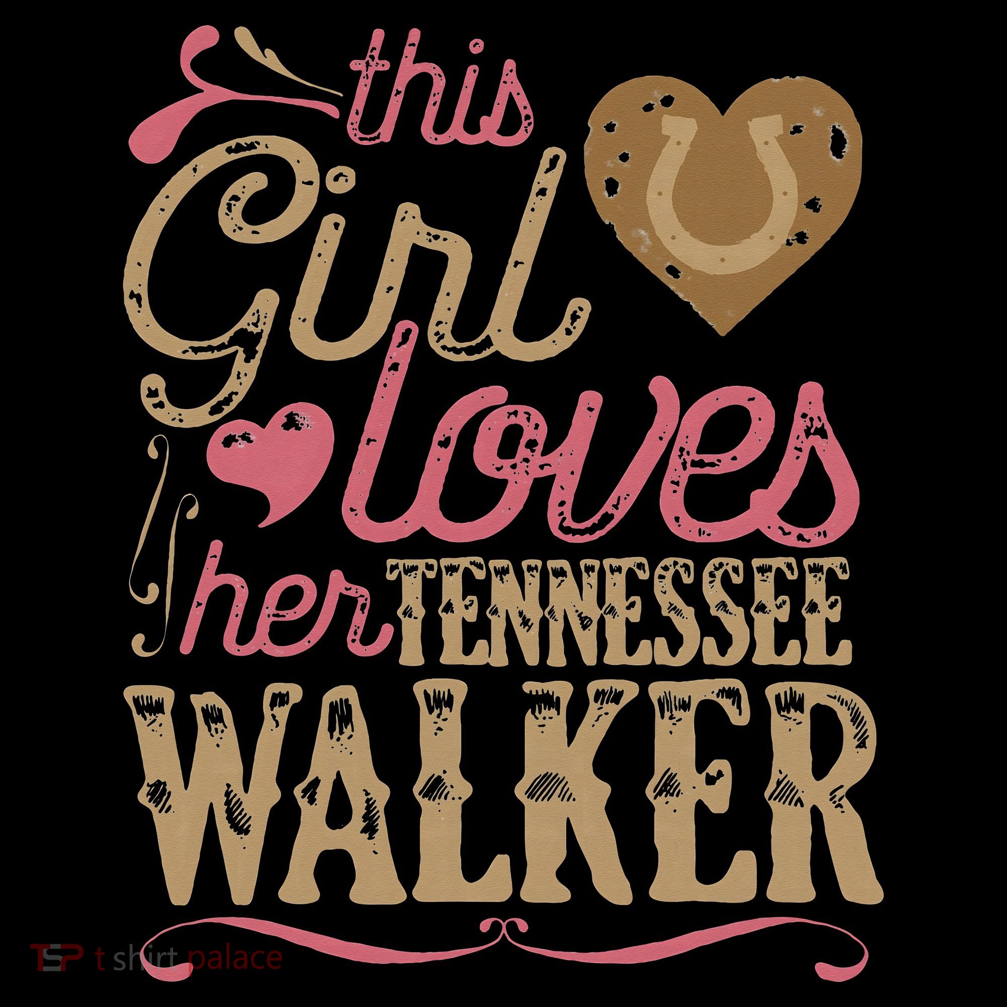 funny Tennessee Walker Horse Gift Tee Walking T-Shirt