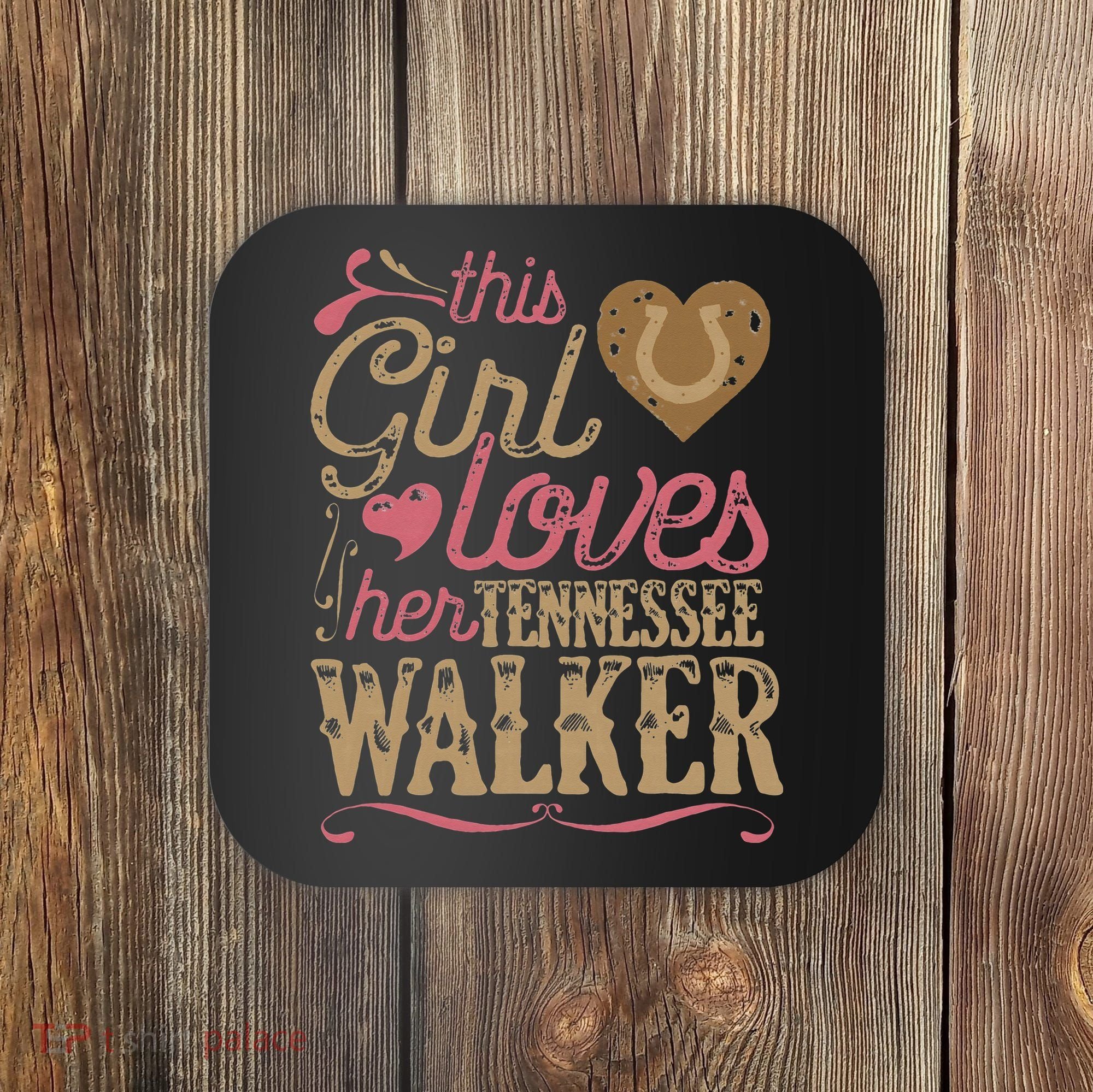 funny Tennessee Walker Horse Gift Tee Walking Coaster