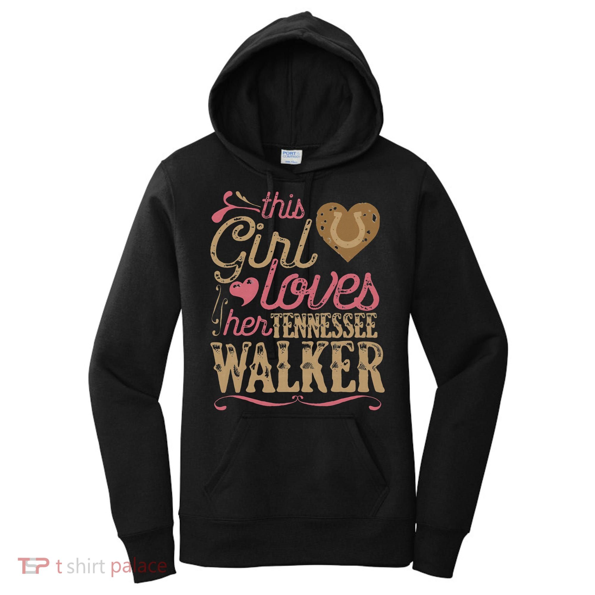 funny Tennessee Walker Horse Gift Tee Walking Women's Hoodie