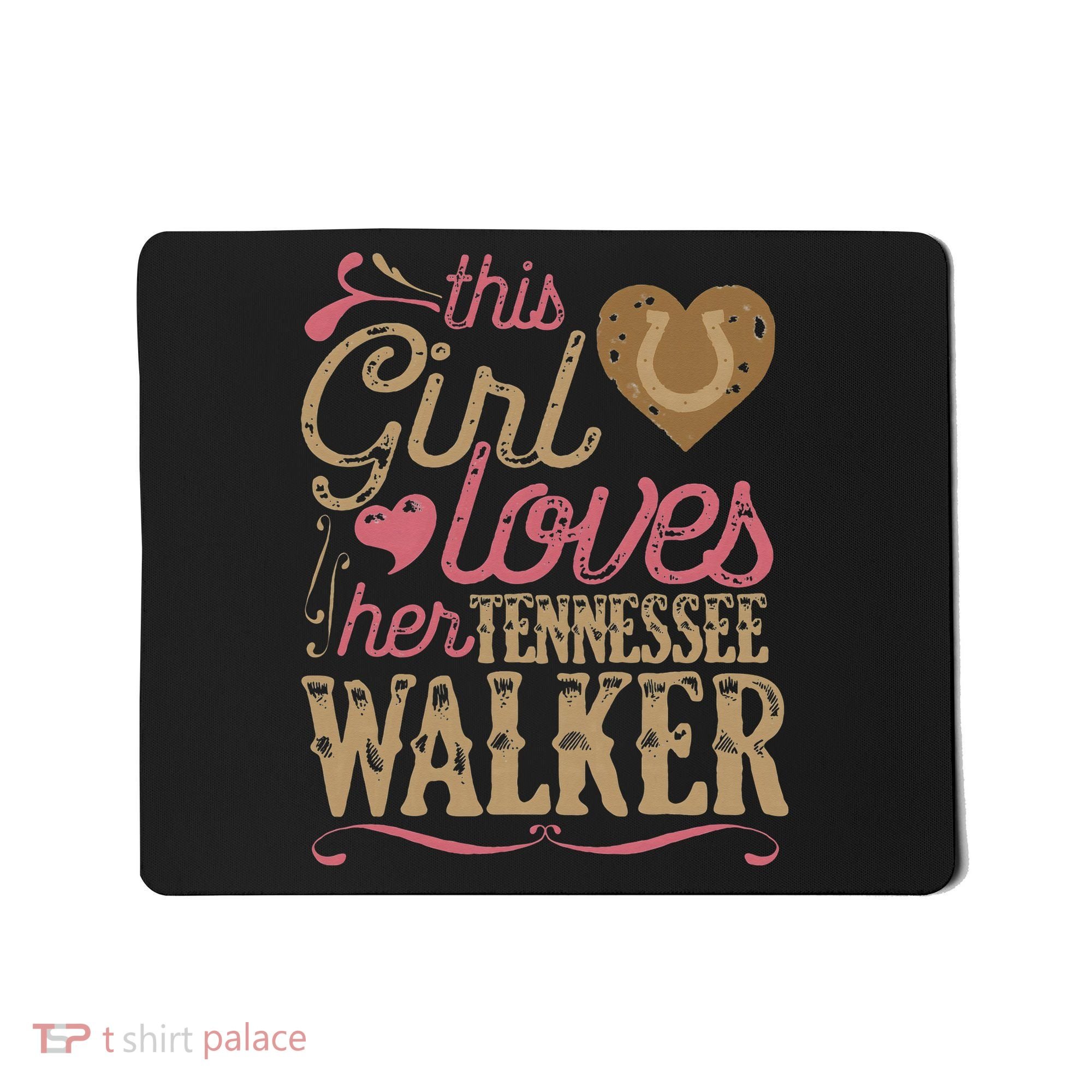 funny Tennessee Walker Horse Gift Tee Walking Mousepad